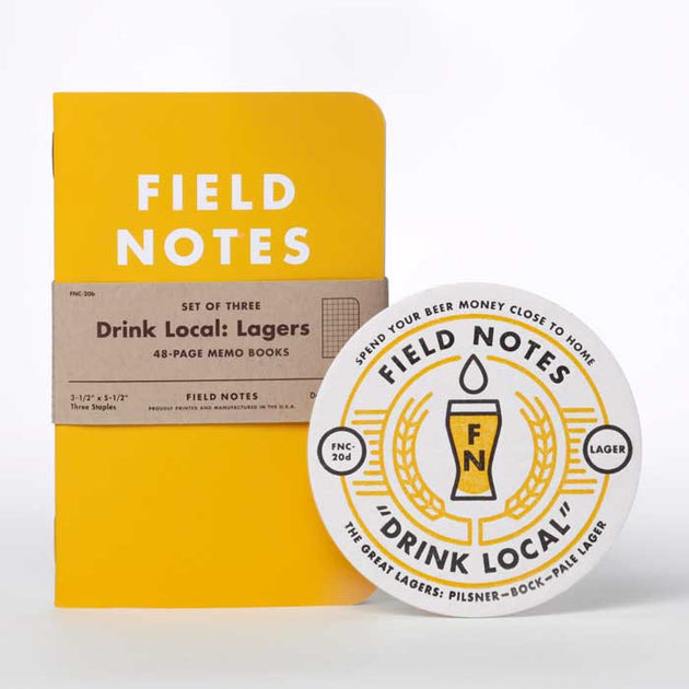 Field Notes Drink Local