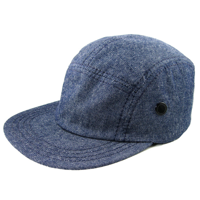 Chambray Camp Cap