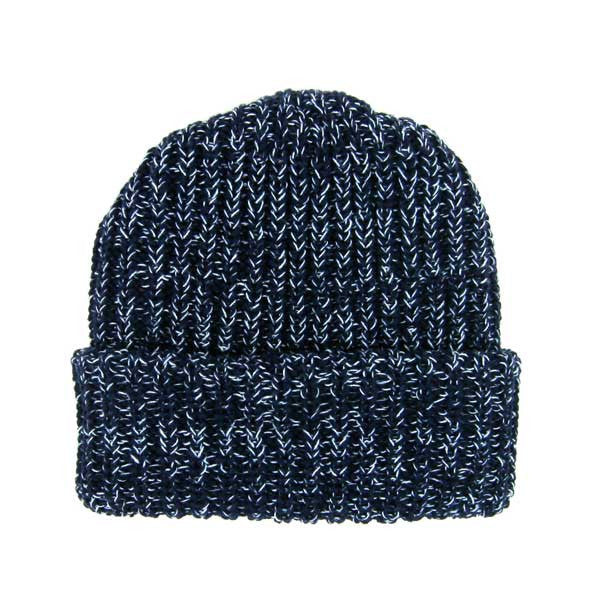 Marled Cotton Knit Hat