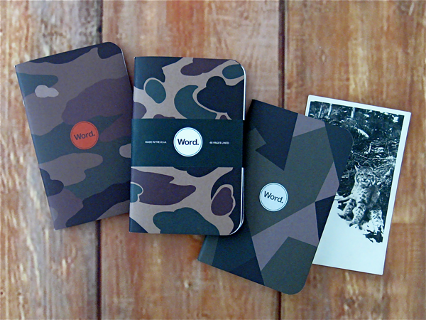 Camo Notebooks 3pk