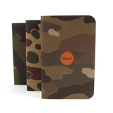 Camo Notebooks 3pk