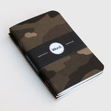 Camo Notebooks 3pk